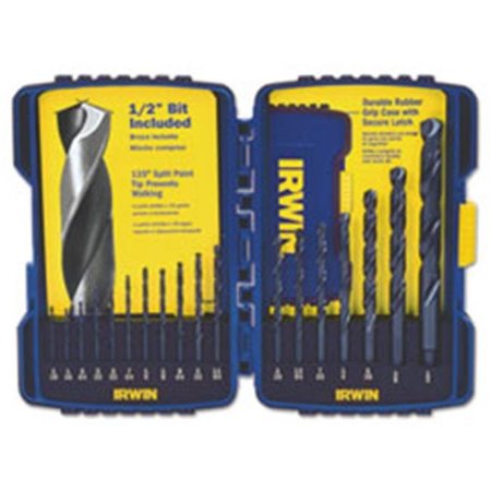 IRW Irw 316015 15 Piece Cobalt Hss Fractional Drill Bit Set 316015